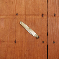 New Old Stock 2 1/8" Pen Knife Carbon Steel & Cracked Ice Maniago, Italy 1950-70s