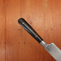 Modern Reproduction 1700s English Table Knife Carbon Steel Horn