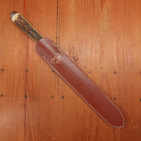 Hoffritz 8" Carving Knife Forged Stainless Stag Solingen 1950s-60s