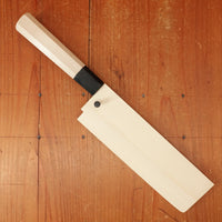 Ashi Hamono Ginga 180mm Nakiri Carbon Steel with Saya