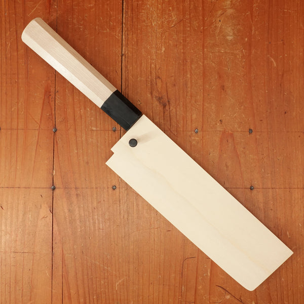 Ashi Hamono Ginga 180mm Nakiri Carbon Steel with Saya