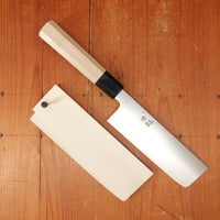 Ashi Hamono Ginga 165mm Nakiri Swedish Stainless with Saya