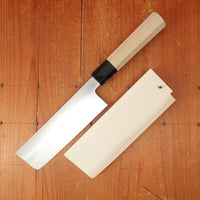 Ashi Hamono Ginga 165mm Nakiri Swedish Stainless with Saya