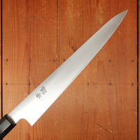 Ashi Hamono Ginga 240mm Sujihiki Carbon Steel with Saya