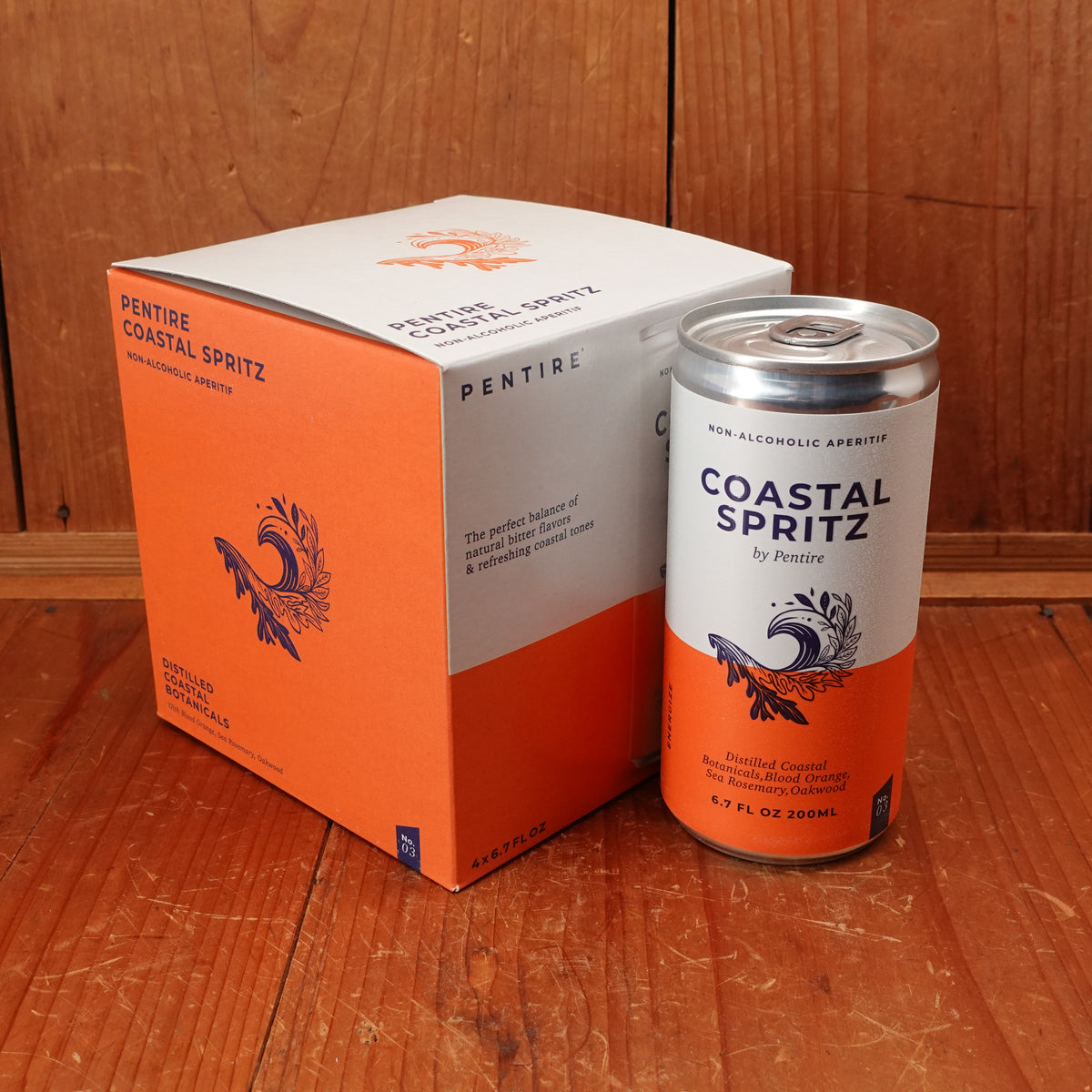 Pentire Coastal Spritz Can - 200ml x 4