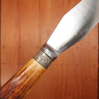 Abram Brooksbank Malinda Works 3 Pc Carving Set In Box Sheffield Circa 1900-1920?