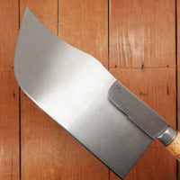 K Sabatier No 26 12" Butcher's Leaf Cleaver Carbon