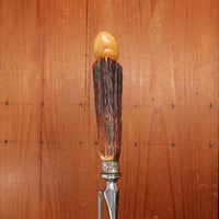 Abram Brooksbank Malinda Works 3 Pc Carving Set In Box Sheffield Circa 1900-1920?