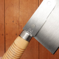 K Sabatier No 22 10" Butcher's Leaf Cleaver Carbon