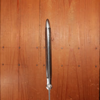 Firestone Trading Co 4pc Forged Table Knife & Fork Set Stainless & Walnut Solingen ~1950s