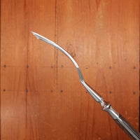 Firestone Trading Co 4pc Forged Table Knife & Fork Set Stainless & Walnut Solingen ~1950s