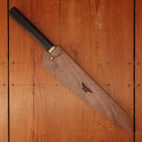 Rolin Knives 260mm Sujihiki 52100 Kurouchi Octagonal Rosewood and Micarta with Saya