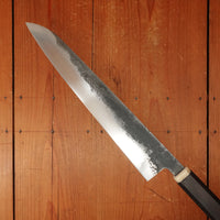 Rolin Knives 260mm Sujihiki 52100 Kurouchi Octagonal Rosewood and Micarta with Saya