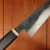 Rolin Knives 260mm Sujihiki 52100 Kurouchi Octagonal Rosewood and Micarta with Saya