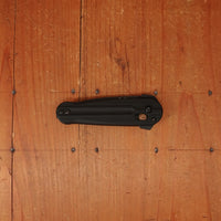 Benchmade 491BK-02 Lowden Spear Point Stainless Steel AXIS® Lock Black G10 Handle