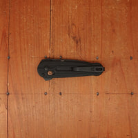 Benchmade 491BK-02 Lowden Spear Point Stainless Steel AXIS® Lock Black G10 Handle