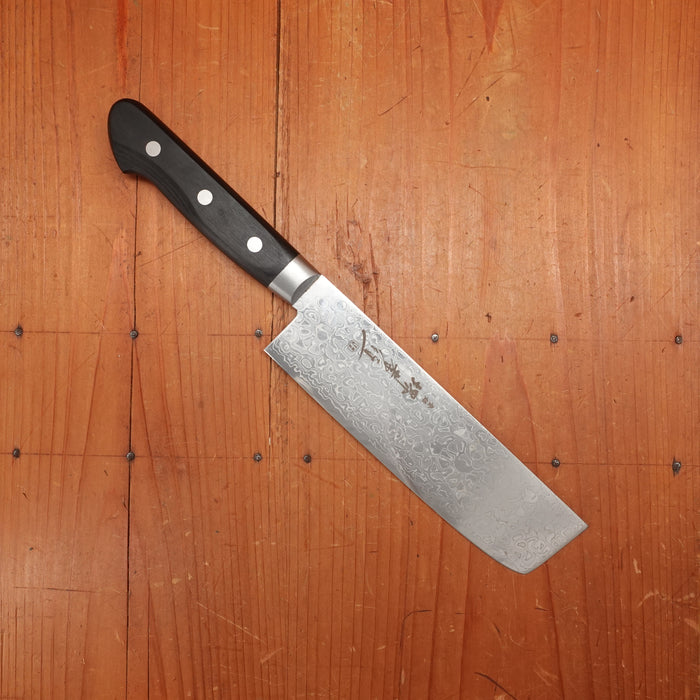Trade In Sakai Takayuki 160mm Nakiri Stainless Mirrored Damascus