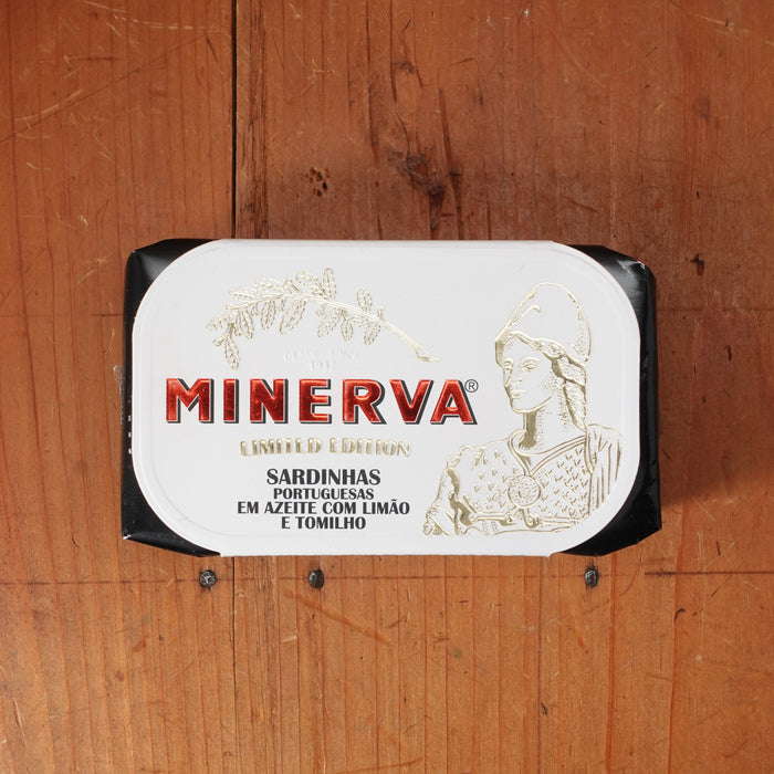 Minerva Limited Edition Sardines Olive Oil Lemon Thyme - 120g