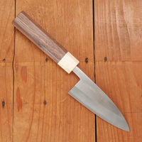 Hitohira TD 105mm Utility Stainless Clad Aogami 2 Migaki Walnut Handle