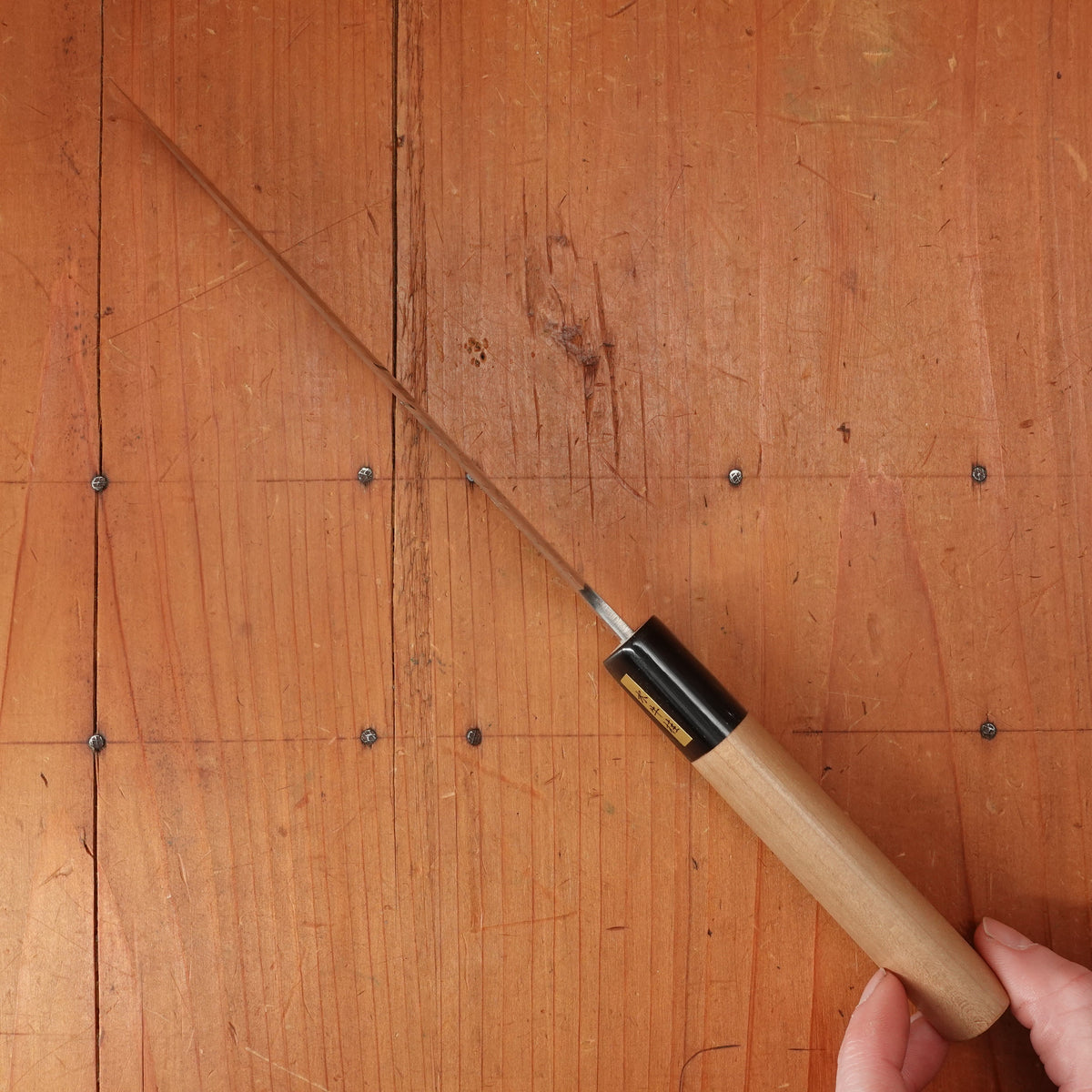 New Old Stock Yoshikane 150mm Petty SKD Tsuchime D Ho/Horn Handle