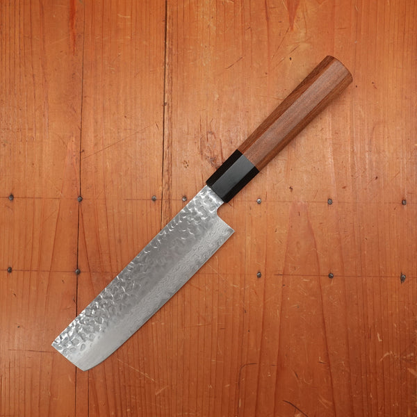 Trade In Yoshihiro VG-10 46 Layers Hammered Damascus Nakiri