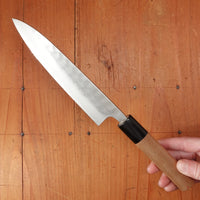 New Old Stock Yoshikane 150mm Petty SKD Tsuchime D Ho/Horn Handle