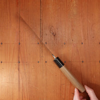 New Old Stock Yoshikane 165mm Santoku SKD Tsuchime D Ho/Horn Handle