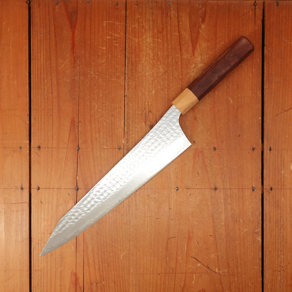 Trade in Yu Kurosaki 'Senko Ei" 270mm Gyuto SG2 Oct Rosewood With Box No Saya