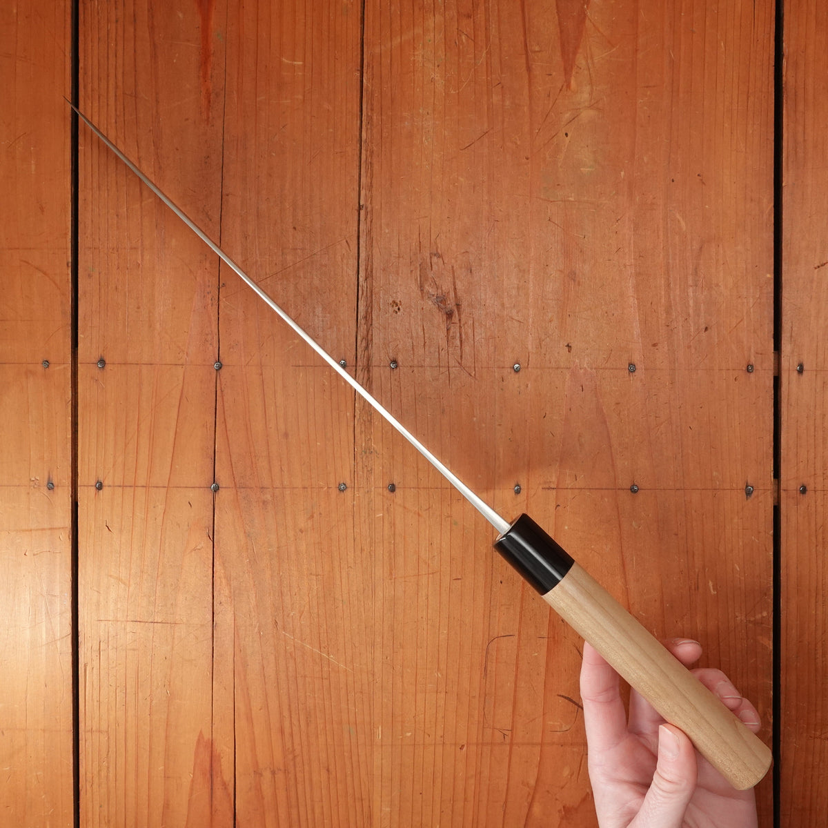 New Old Stock Yoshikane 270mm Gyuto SKD Tsuchime D Ho/Horn Handle