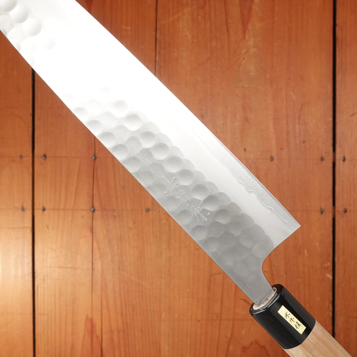 New Old Stock Yoshikane 270mm Gyuto SKD Tsuchime D Ho/Horn Handle