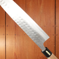 New Old Stock Yoshikane 270mm Gyuto SKD Tsuchime D Ho/Horn Handle