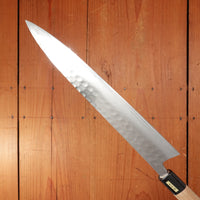 New Old Stock Yoshikane 270mm Gyuto SKD Tsuchime D Ho/Horn Handle
