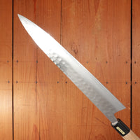 New Vintage Yoshikane 270mm Gyuto SKD Tsuchime D Ho/Horn Handle