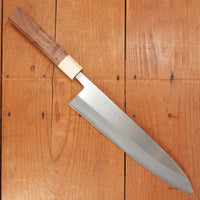 Hitohira TD 240mm Gyuto SLD Migaki Walnut Handle