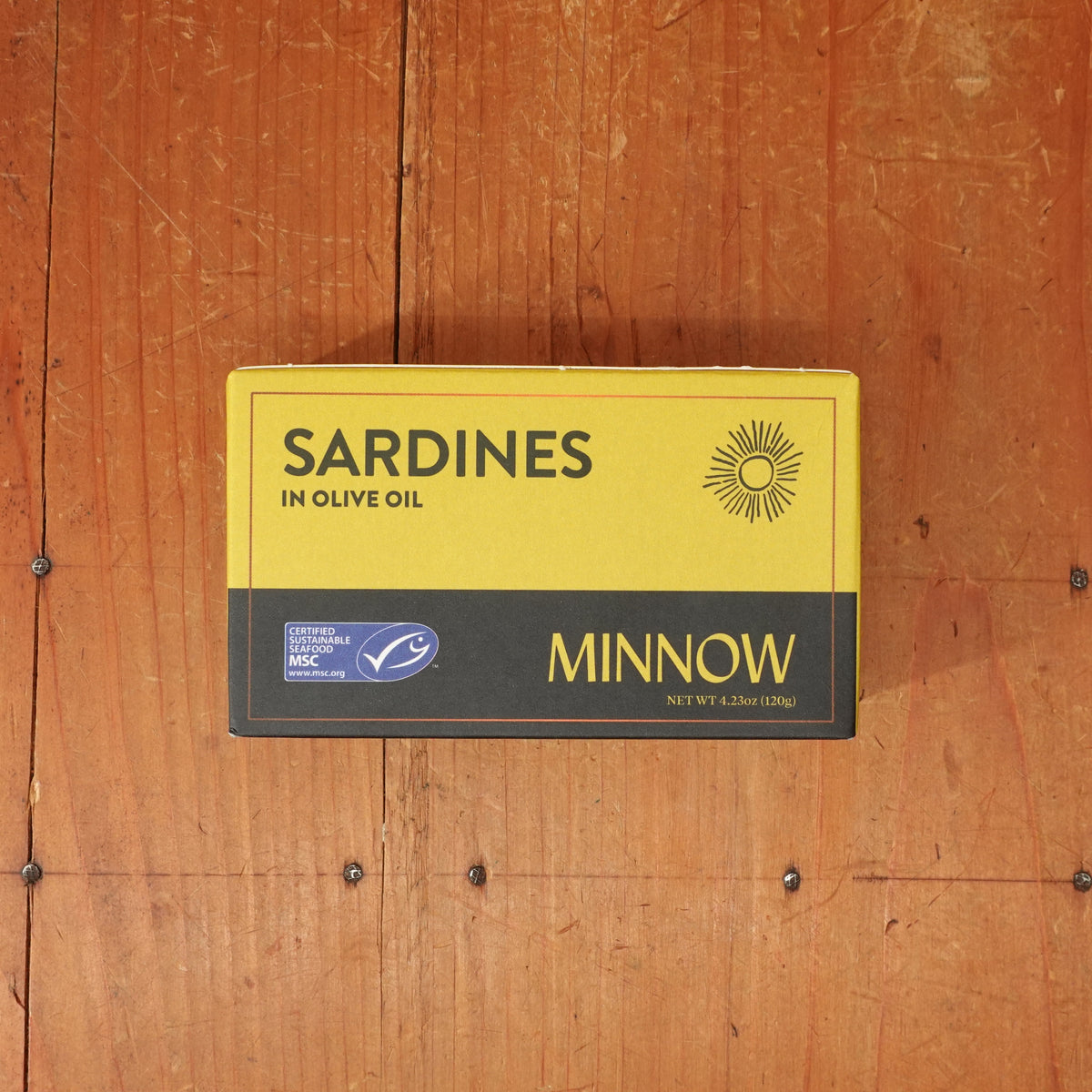 Minnow Spanish Small Sardines in Olive Oil - 4.2oz