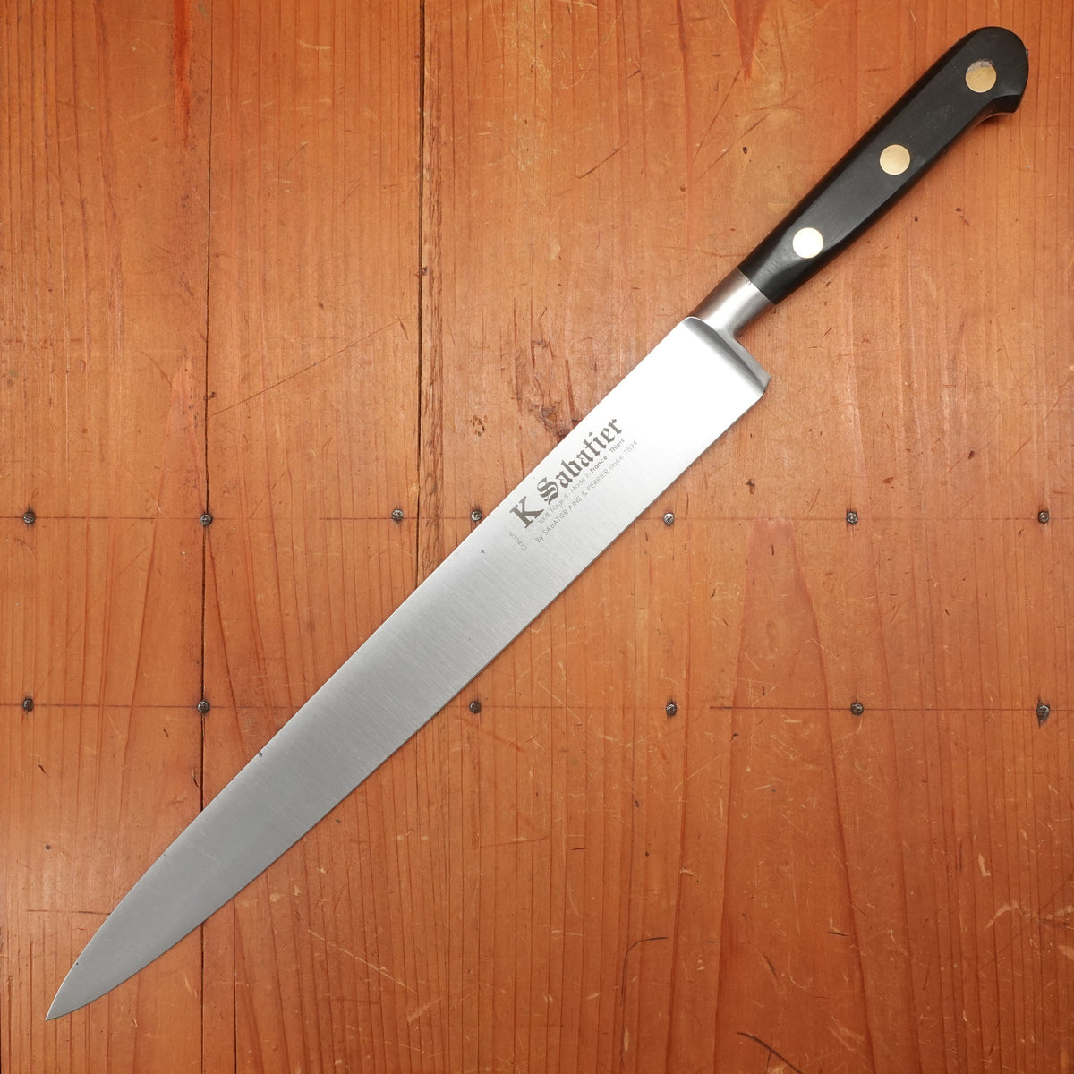 K Sabatier Au Carbone 12" Slicer Carbon POM