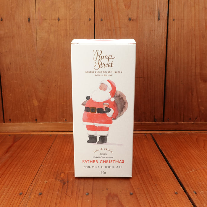 Pump Street Father Christmas 44% Milk Chocolate - 60g