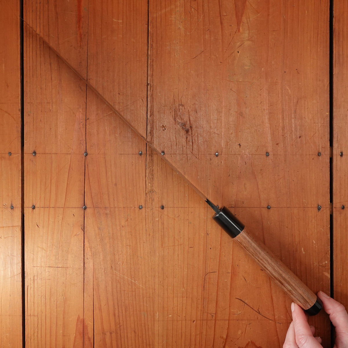 New Old Stock Yoshikane 270mm Wa-Gyuto SLD Suminagashi Half-Octagonal Enju/Double Horn Handle