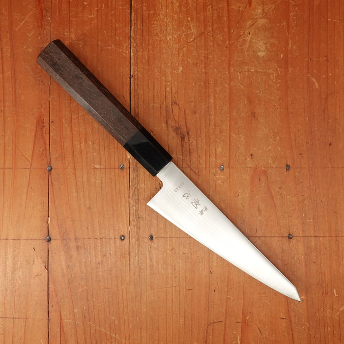 Hatsukokoro Hayabusa 150mm Honesuki Kaku HAP40 Walnut Handle