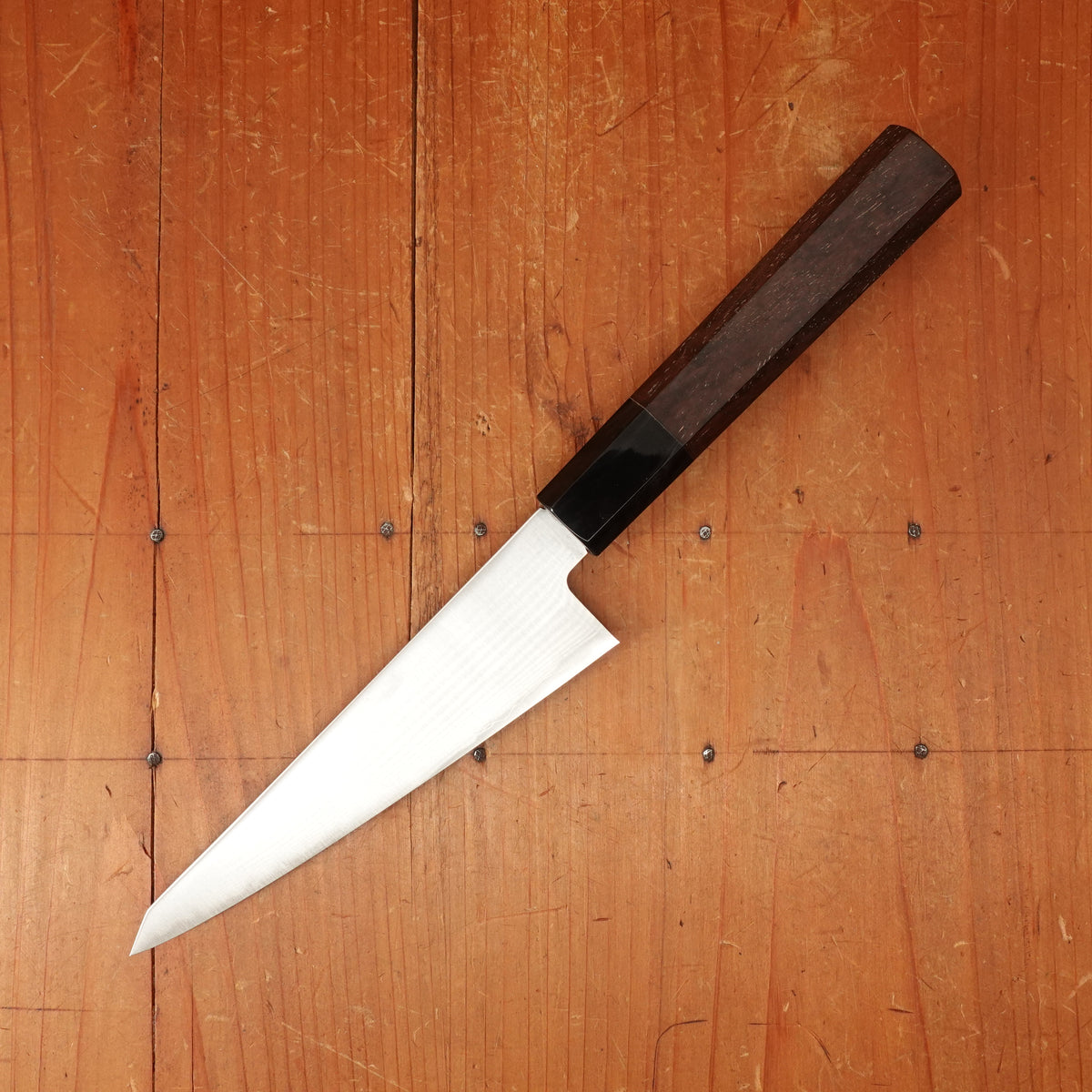 Hatsukokoro Hayabusa 150mm Honesuki Kaku HAP40 Walnut Handle