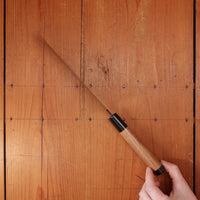 New Old Stock Yoshikane 180mm Wa-Santoku SLD Suminagashi Half-Octagonal Enju/Double Horn Handle