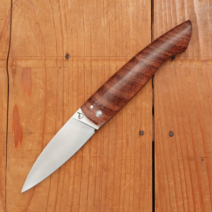 David Margrita Capuchin 11cm Drop Point Stainless Friction Bubinga Wood