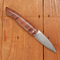 David Margrita Capuchin 11cm Drop Point Stainless Friction Fit Bubinga Wood