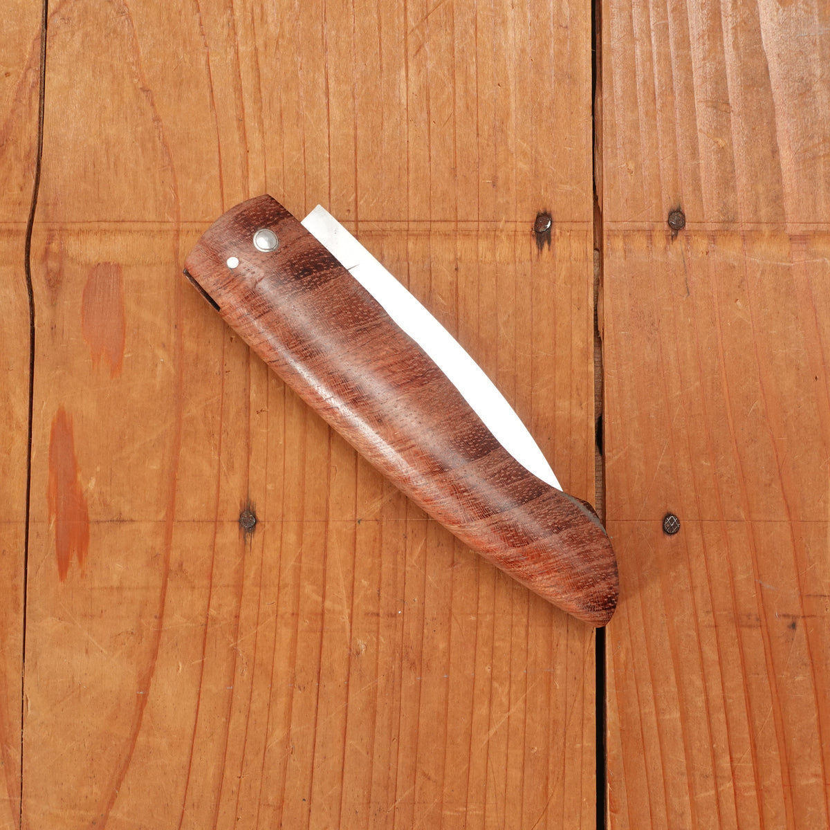 David Margrita Capuchin 11cm Drop Point Stainless Friction Fit Bubinga Wood