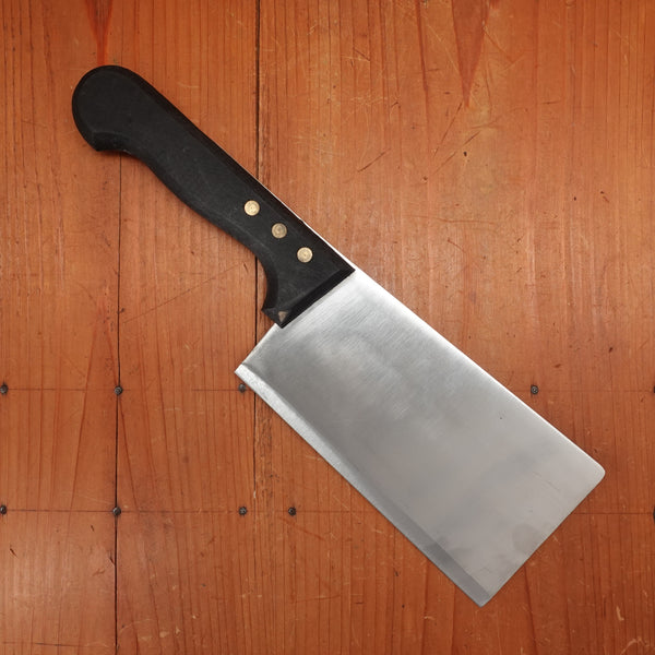 Fermo GM 160mm Cleaver Stainless & Beech - Italy 1960s 70s