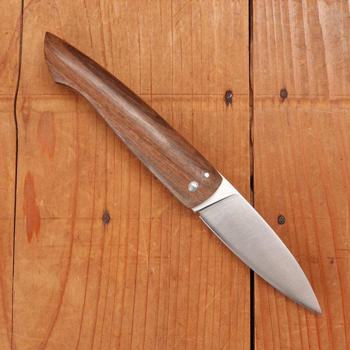 David Margrita Capuchin 11cm Drop Point Stainless Friction Louro Preto Wood