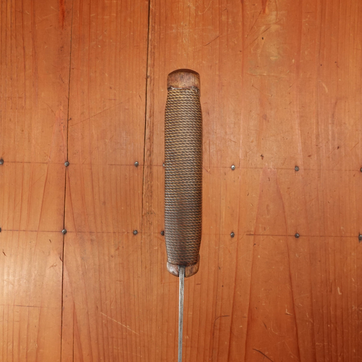 J Russell Green River Works "Professional" 6" Boning Knife Carbon Steel Twine Wrap 1920-30s