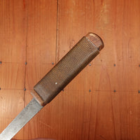 J Russell Green River Works "Professional" 6" Boning Knife Carbon Steel Twine Wrap 1920-30s
