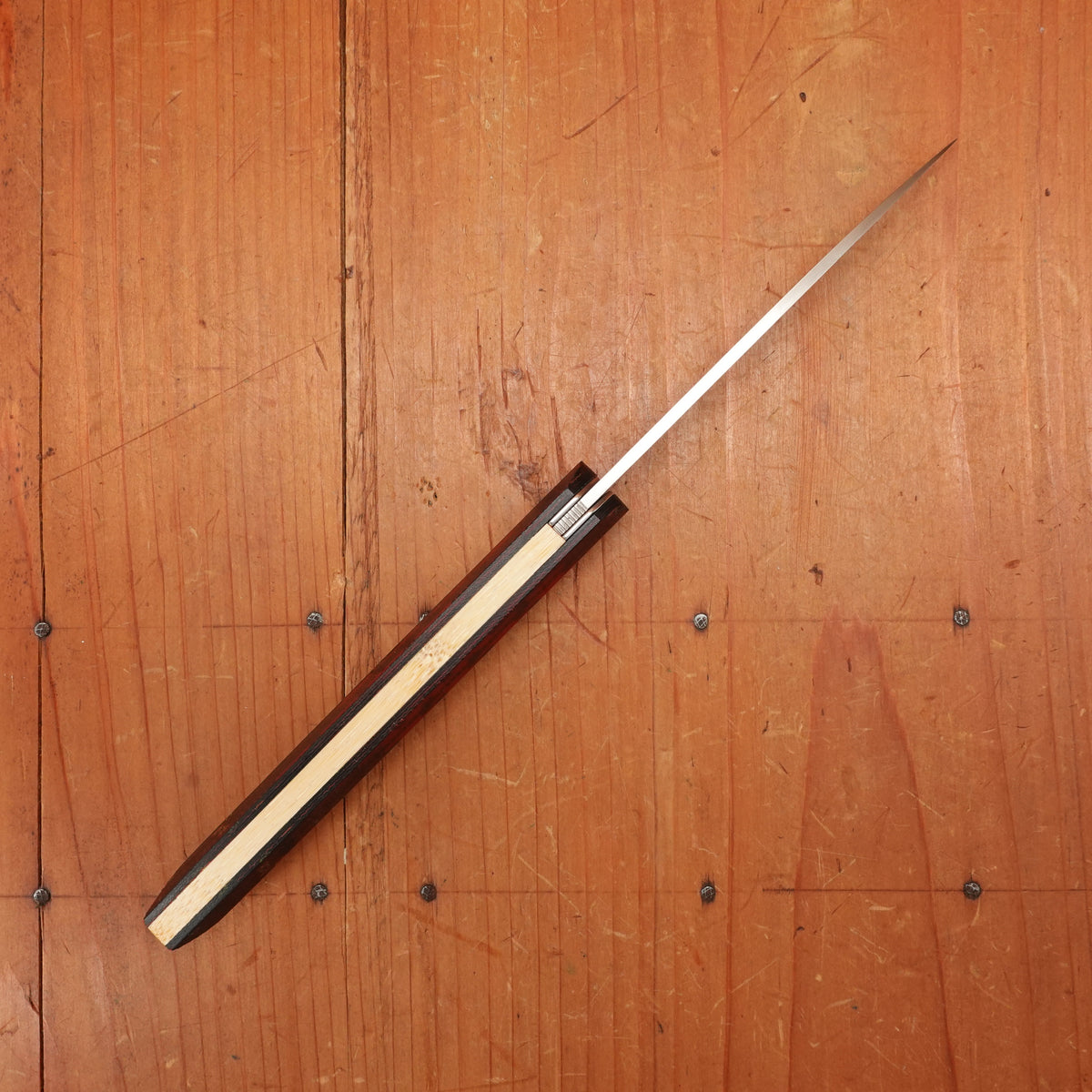 Roland Lannier Why So Serious? 13.5cm Stainless Liner Lock Scottish Tartan