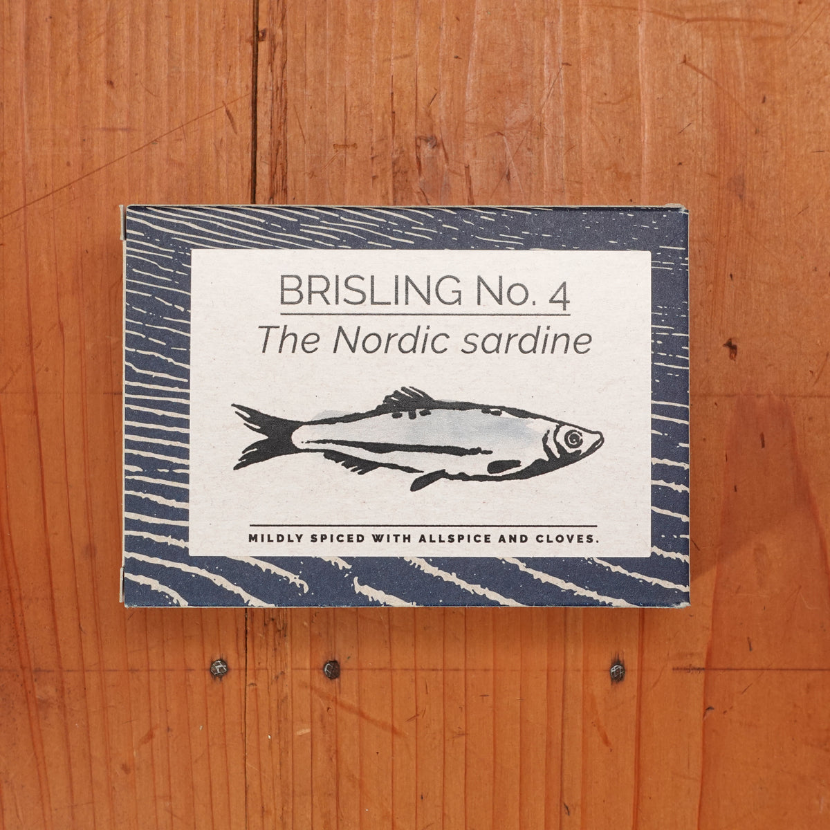 Fangst Brisling No. 4 The Nordic Sardine Mildly Spiced with Allspice and Cloves - 100g